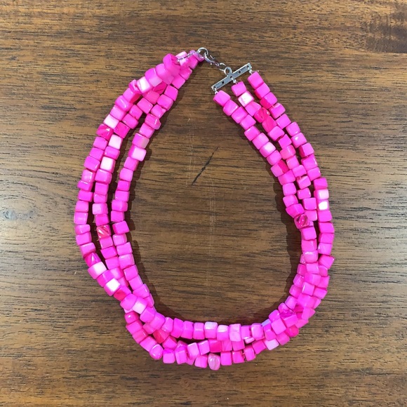 Chunky Multi-Strand Shell Necklace - Picture 3 of 5